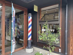 女川で散髪！！