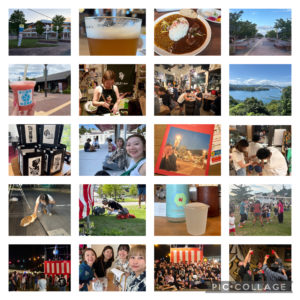 女川の盆踊りとともに過ごす夏、最高。