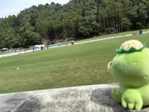 大興奮のサッカー