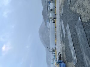 雪が降りましたね