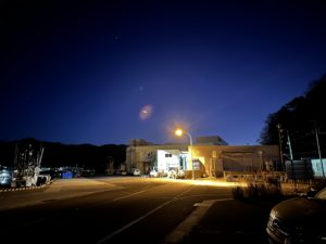 ホタテの耳吊り