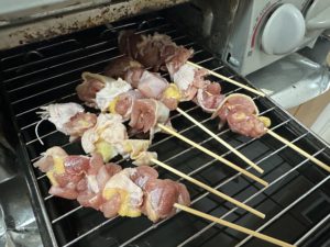 串焼きがいいね、と自分で打ったから一月二十二日は串焼き記念日