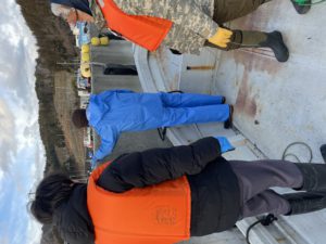 トリガイの蓄養を見に行こう