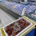 海鮮コーナーのほや