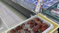 海鮮コーナーのほや