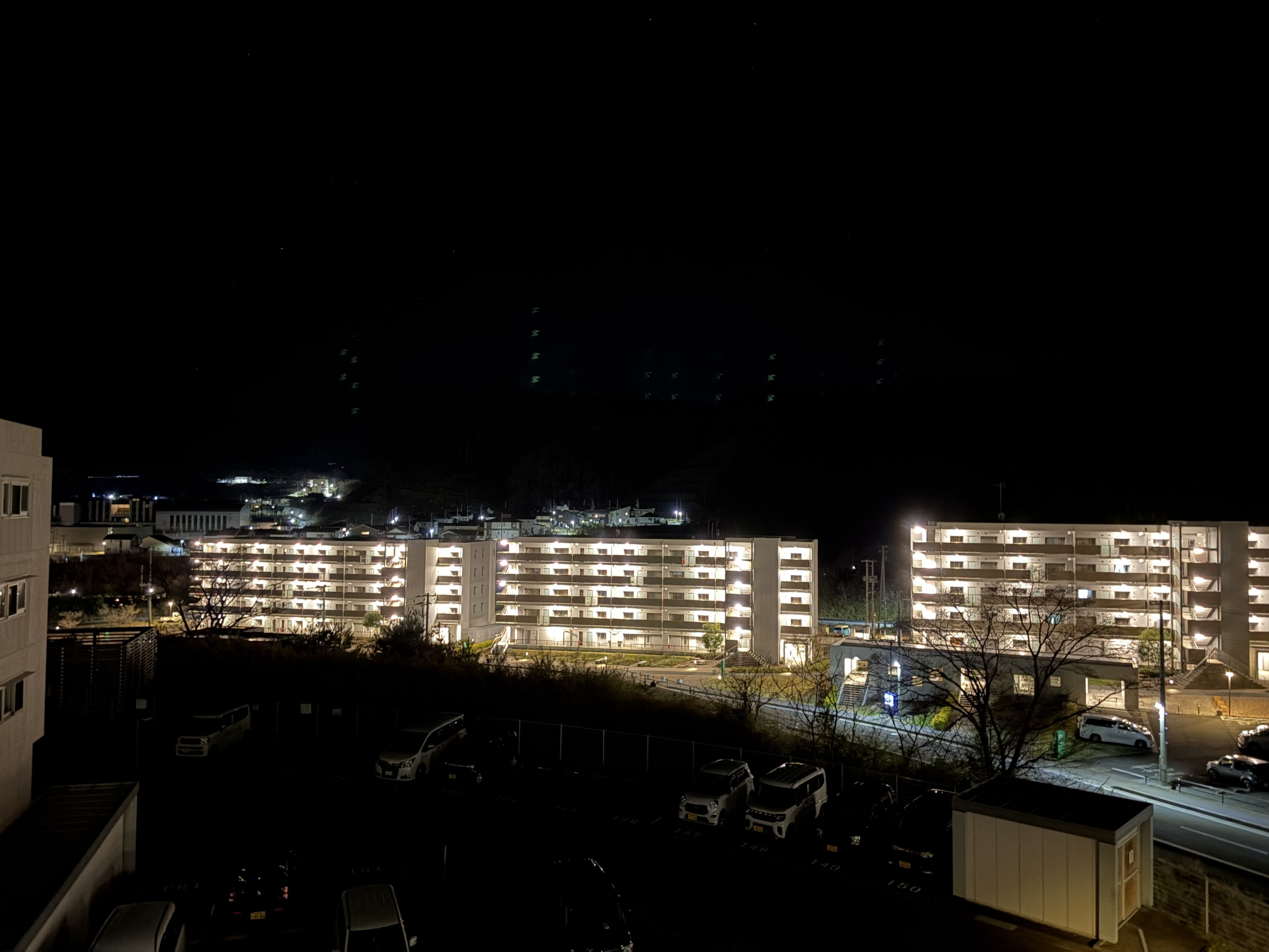 女川の静かな夜