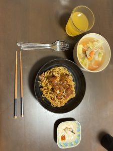 初日：久しぶりの雨、女川町