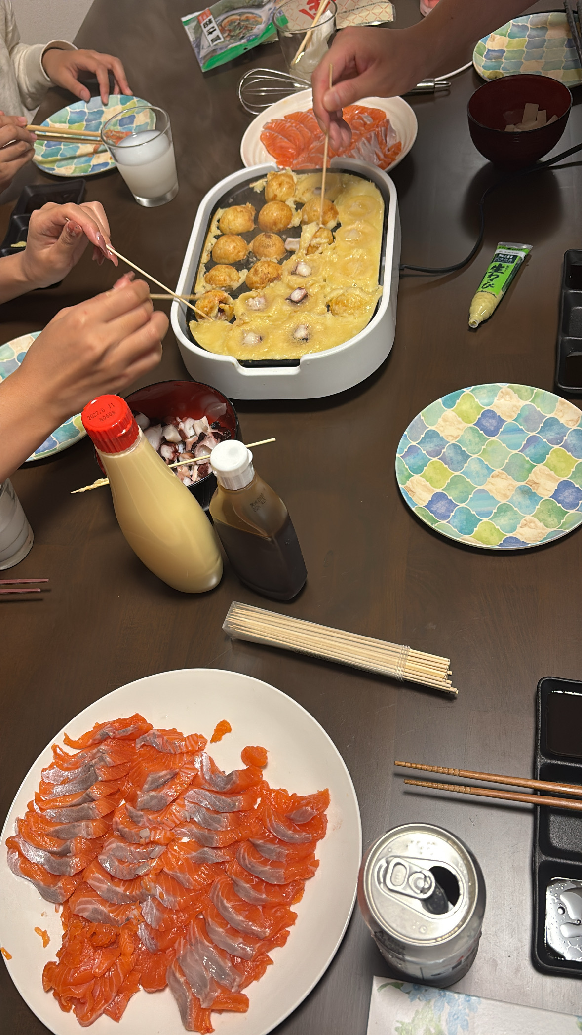 銀鮭食べ比べ＆たこ焼きパーティー！