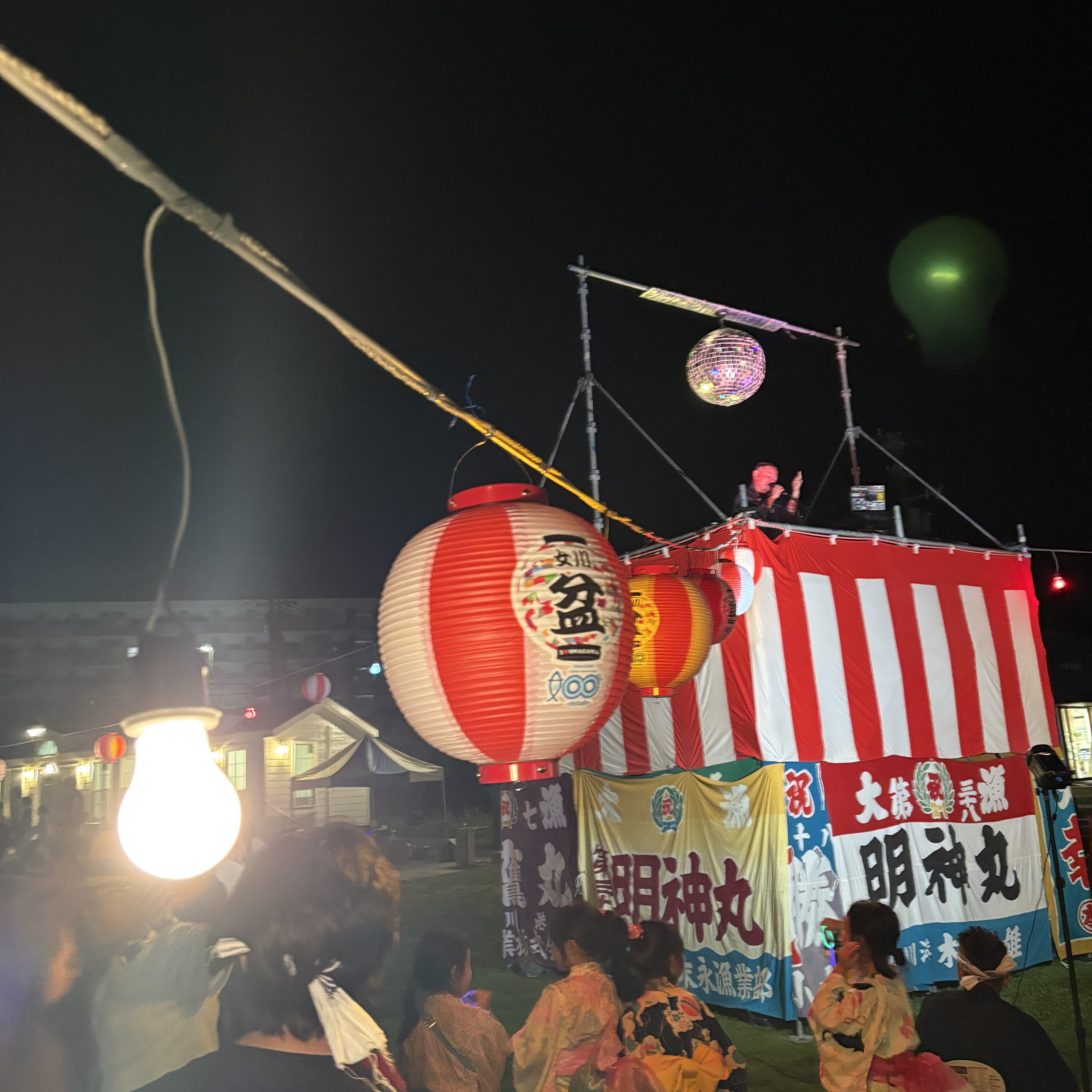 初めての女川盆踊り👘🏮✨