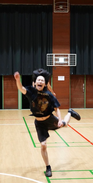 念願のバレー